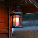 Lâmpada de Efeito em Chamas